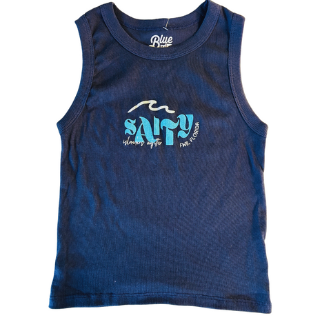 Islanders Salty Ribbed Baby Tank