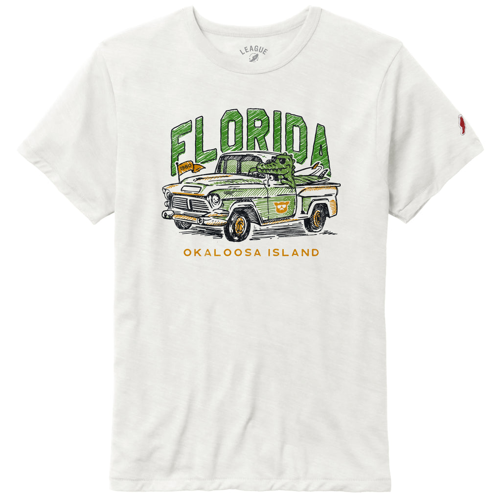 Islanders Alligator Pickup Truck Tee