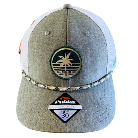 Islanders Palm Tree Patch Trucker