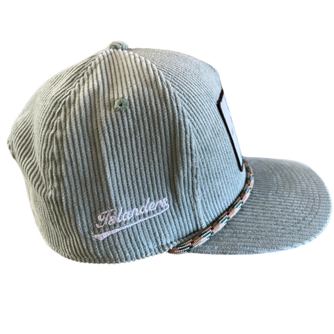 Islanders Take It Easy Corduroy Snapback Hat