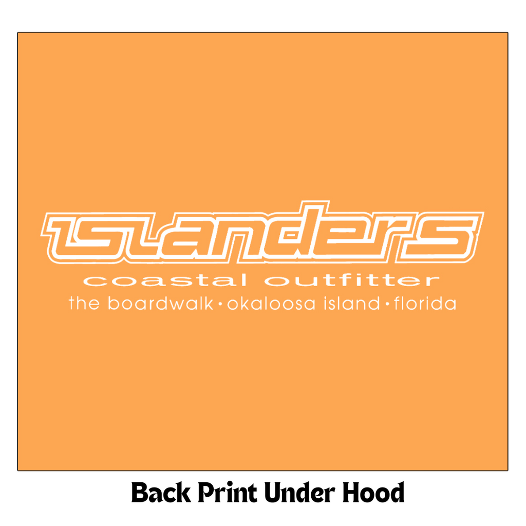 Islanders Gulf Coast Crew Hoodie Tangerine