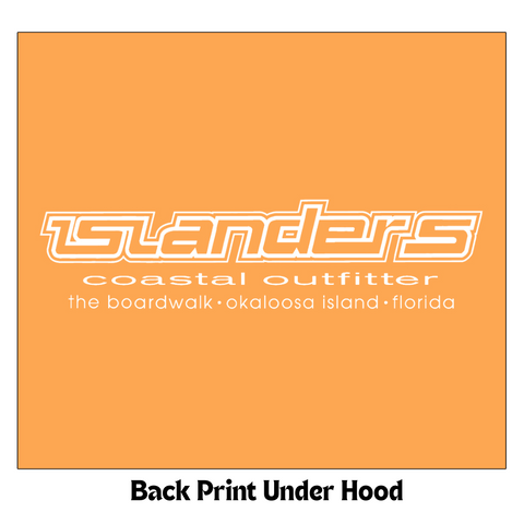 Islanders Gulf Coast Crew Hoodie Tangerine