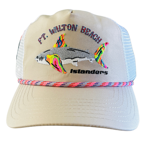 Islanders Hippie Shark Trucker