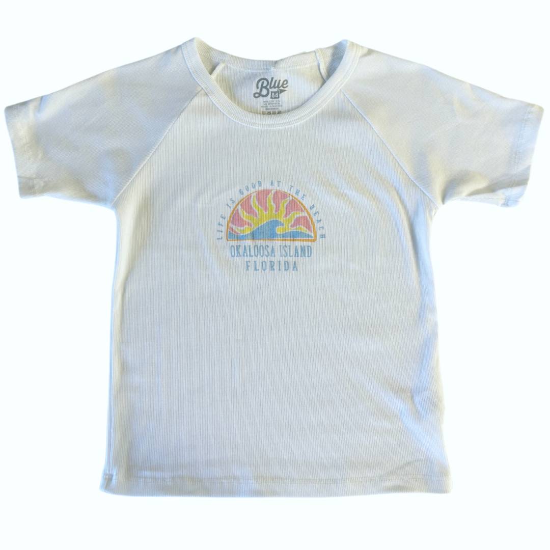 Islanders Squiggly Sun Baby Tee