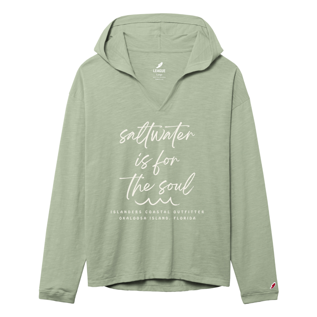 Islanders Saltwater is for the Soul Slub Hoodie